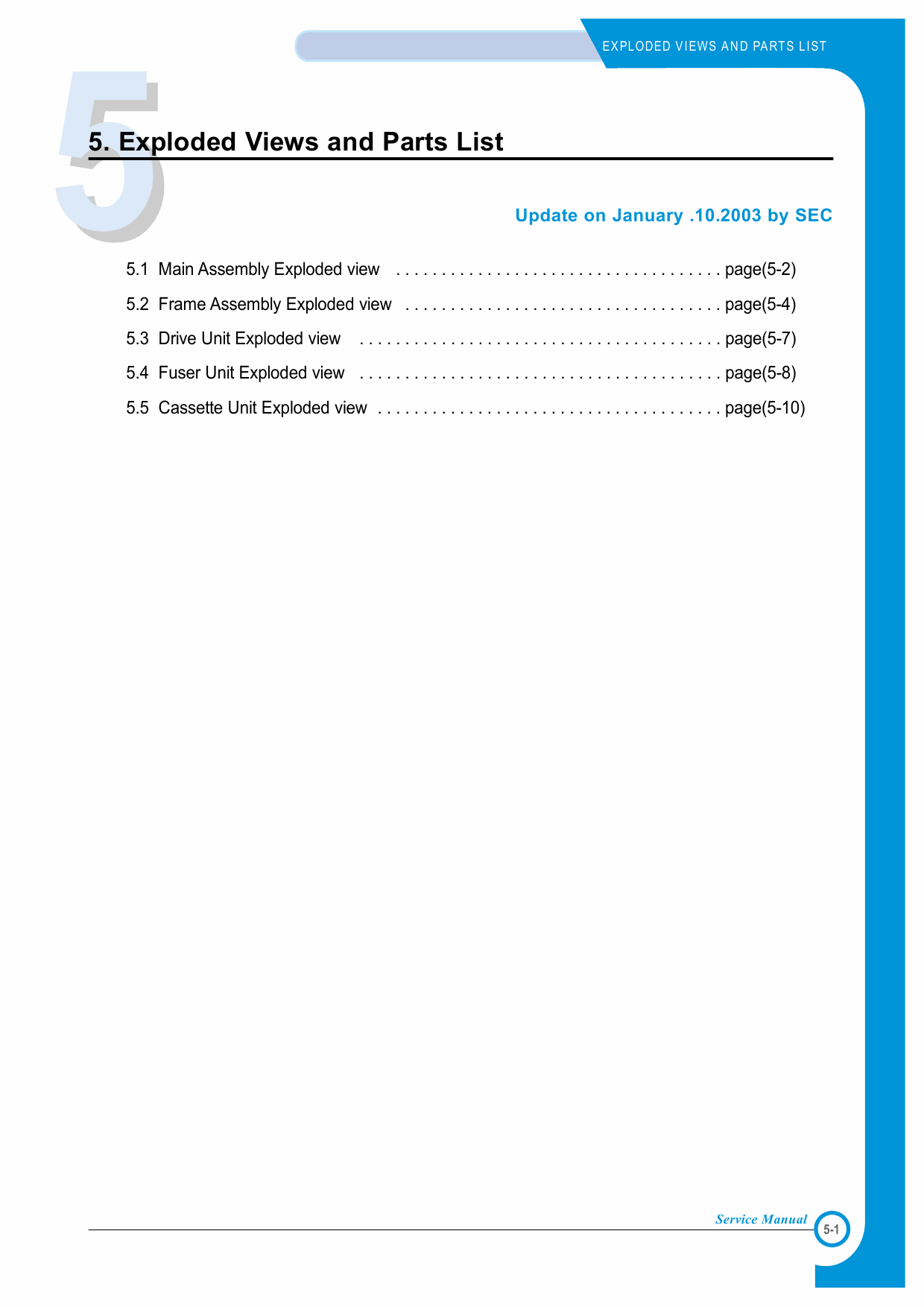 Xerox Phaser 3130 Parts List Manual-1